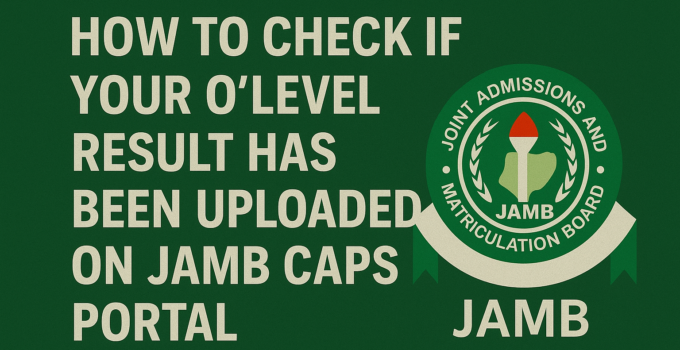 JAMB Subject Combination for Civil Engineering 2026/2027