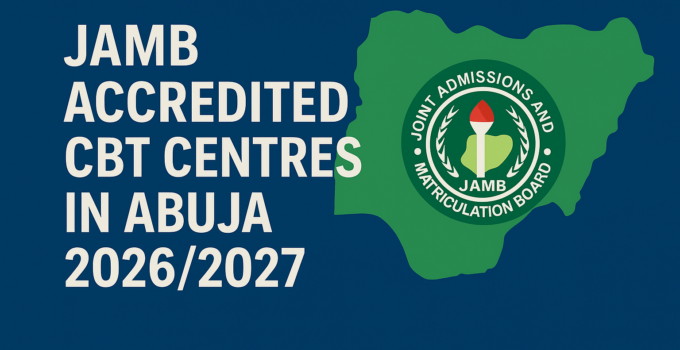 JAMB Accredited CBT Centres in Gombe State 2026/2027