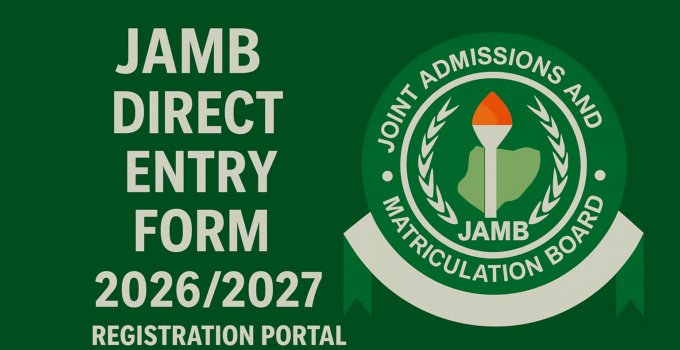 JAMB Syllabus for Principles of Accounts 2026/2027 & Textbooks