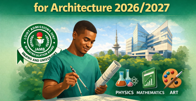 JAMB Subject Combination For Adult Education 2026/2027