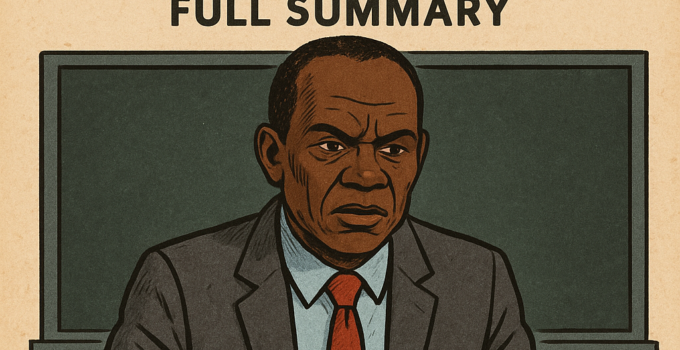 Lekki Headmaster, JAMB Novel Full Summary